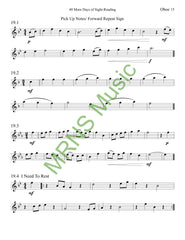 40 More Days of Sight-Reading for Oboe