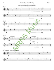 40 More Days of Sight-Reading for Oboe