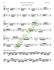 40 More Days of Sight-Reading for Alto Sax