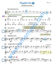 Playlists For Band Flute Book (Student Book Only)
