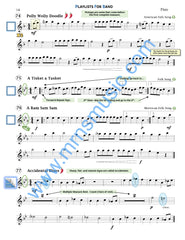 Playlists For Band Flute Book (Student Book Only)