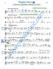 Playlists For Band Flute Book (Student Book Only)