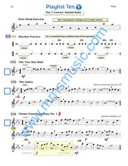 Playlists For Band Flute Book (Student Book Only)