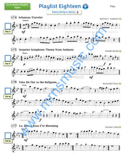 Playlists For Band Flute Book (Student Book Only)