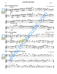 Playlists For Band Flute Book (Student Book Only)