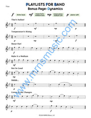 Playlists For Band Flute Book (Student Book Only)