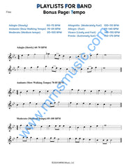 Playlists For Band Flute Book (Student Book Only)
