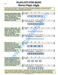 Playlists For Band Flute Book (Student Book Only)