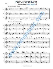 Playlists For Band Flute Book (Student Book Only)