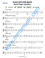 Playlists For Band Oboe Book (Student Book Only)