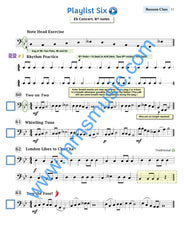 Playlists For Band Bassoon Book (Student Book Only)