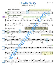 Playlists For Band Bassoon Book (Student Book Only)