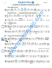 Playlists For Band Bassoon Book (Student Book Only)