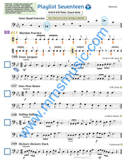 Playlists For Band Bassoon Book (Student Book Only)