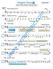 Playlists For Band Bassoon Book (Student Book Only)