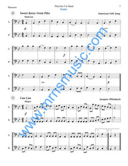 Playlists For Band Bassoon Book (Student Book Only)