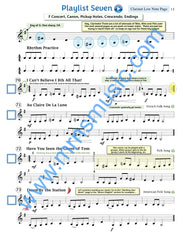 Playlists For Band Clarinet Book (Student Book Only)