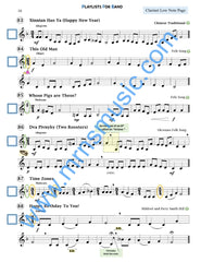 Playlists For Band Clarinet Book (Student Book Only)