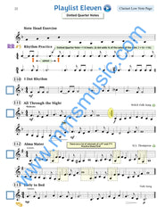 Playlists For Band Clarinet Book (Student Book Only)