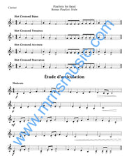 Playlists For Band Clarinet Book (Student Book Only)
