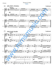 Playlists For Band Clarinet Book (Student Book Only)