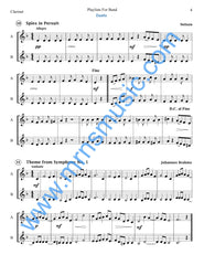 Playlists For Band Clarinet Book (Student Book Only)