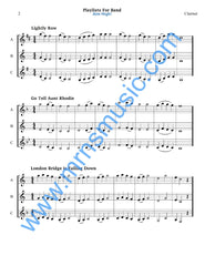 Playlists For Band Clarinet Book (Student Book Only)