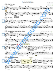 Playlists For Band Alto Saxophone Book (Student Book Only)