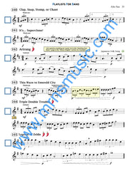 Playlists For Band Alto Saxophone Book (Student Book Only)