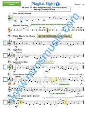 Playlists For Band Trumpet Book (Student Book Only)
