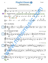 Playlists For Band Trumpet Book (Student Book Only)