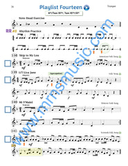 Playlists For Band Trumpet Book (Student Book Only)