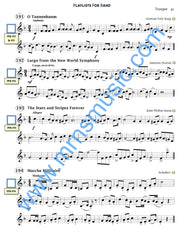 Playlists For Band Trumpet Book (Student Book Only)