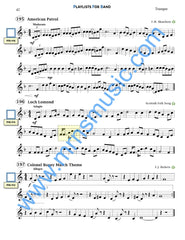 Playlists For Band Trumpet Book (Student Book Only)
