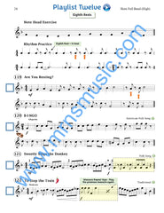 Playlists For Band French Horn Book (Student Book Only)