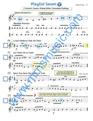 Playlists For Band French Horn Book (Student Book Only)