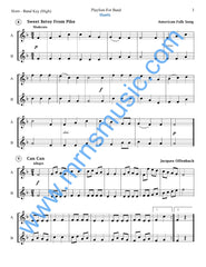 Playlists For Band French Horn Book (Student Book Only)