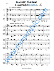 Playlists For Band French Horn Book (Student Book Only)