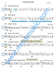 Playlists For Band Trombone Book (Student Book Only.)
