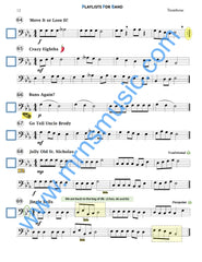 Playlists For Band Trombone Book (Student Book Only.)