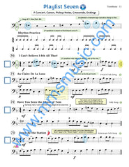 Playlists For Band Trombone Book (Student Book Only.)