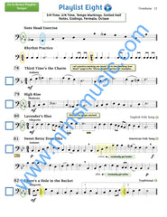 Playlists For Band Trombone Book (Student Book Only.)
