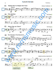 Playlists For Band Trombone Book (Student Book Only.)