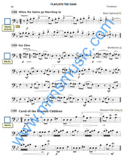 Playlists For Band Trombone Book (Student Book Only.)