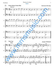 Playlists For Band Trombone Book (Student Book Only.)
