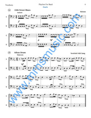 Playlists For Band Trombone Book (Student Book Only.)