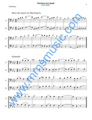 Playlists For Band Trombone Book (Student Book Only.)
