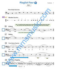 Playlists For Band Trombone Book (Student Book Only.)