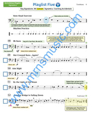 Playlists For Band Trombone Book (Student Book Only.)