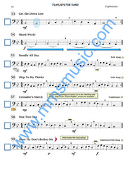 Playlists For Band Euphonium Book (Student Book Only)